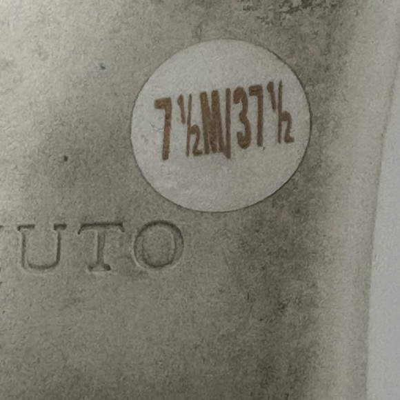 Vince Camuto Black Leather Silver Studded Slip-On Sneakers, Shoes w Rubber Sole - Picture 7 of 12